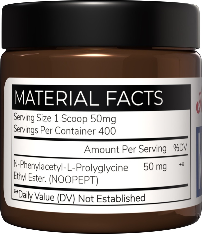 Noopept Absolute Focus - 20 Grams #1 Nootropic for Focus, Energy ...