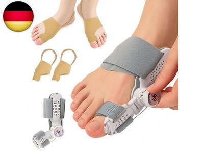Hallux Valgus Correction Set, 1 Piece Hallux Valgus Splint Adjustable and 2