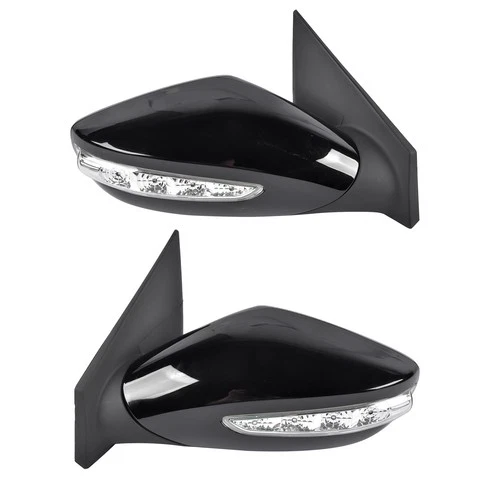 2x Power View Mirrors LH + RH for Hyundai Sonata 2011-2014 876103Q110 876203Q110