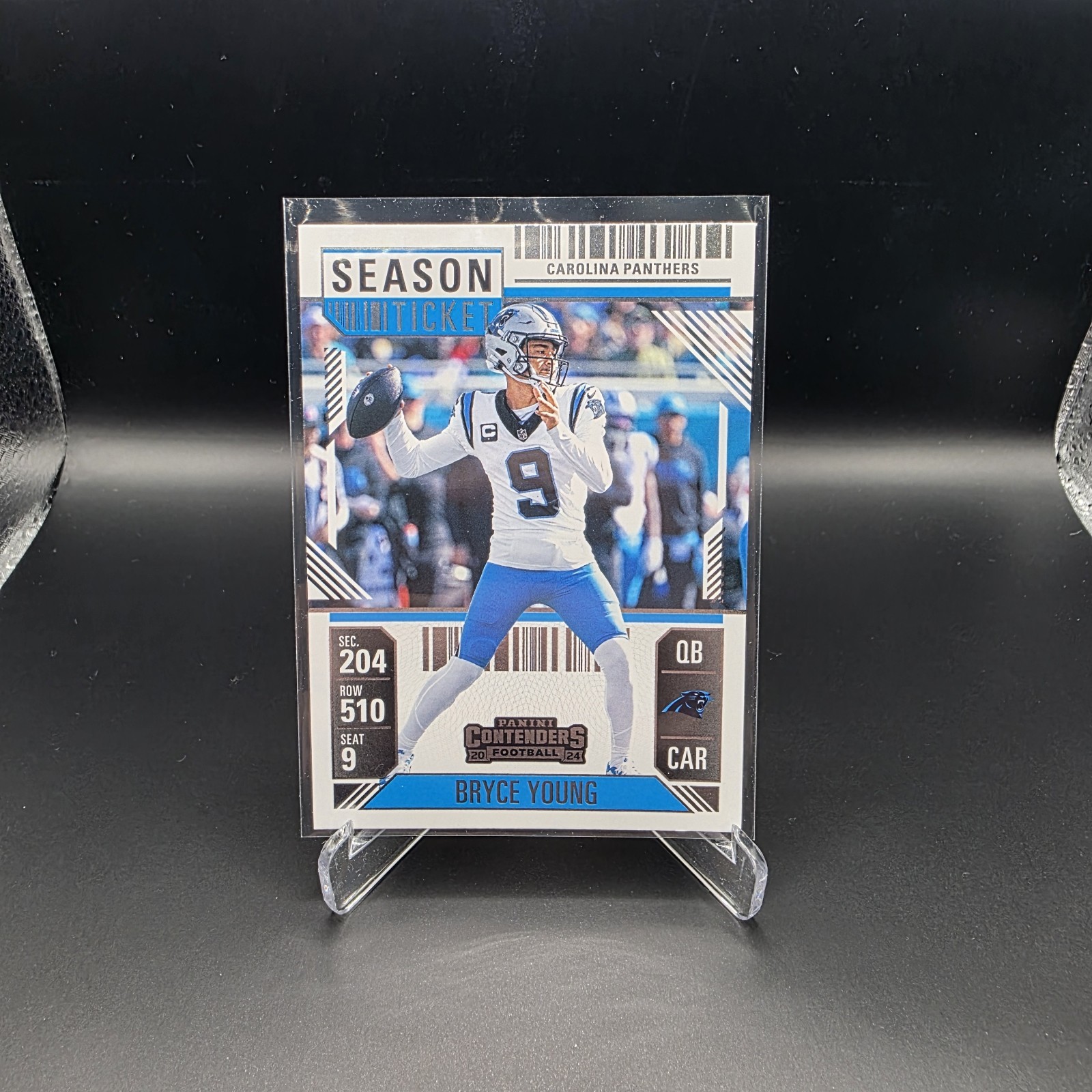 2024 Panini Contenders - Season Ticket Bryce Young #14 - Carolina Panthers