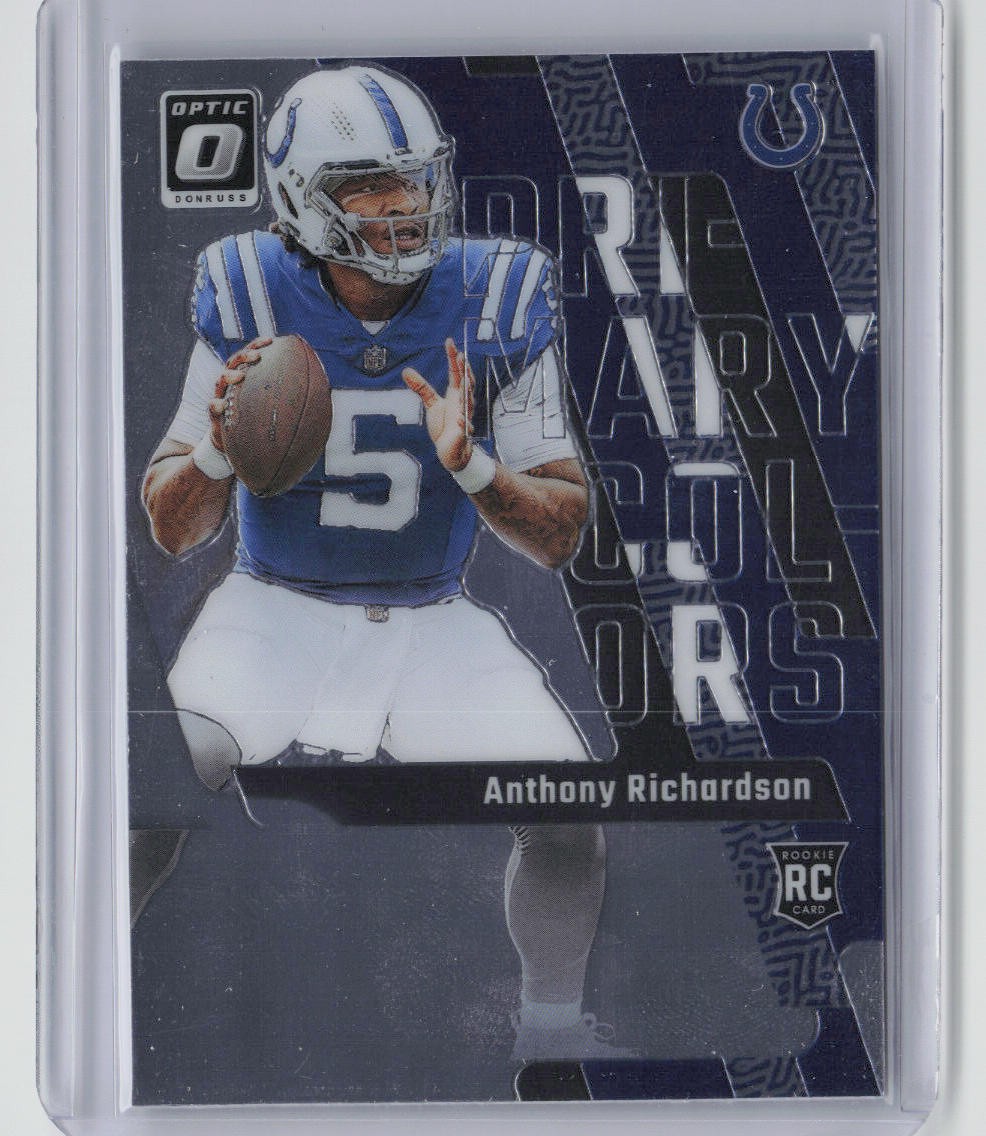 2023 Donruss Optic #1 Anthony Richardson Primary Colors