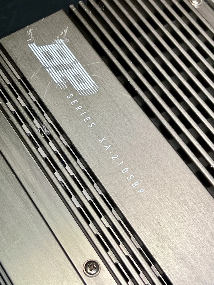 Amplificador de potencia Sherwood XA-2105 BP Series 180 vatios 2 vías audio para automóvil puenteable Foto 2 de 4