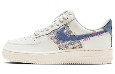Nike Air Force 1 Low '07 Lx Denim Swoosh Boucle Women's - FJ7740-141 MT