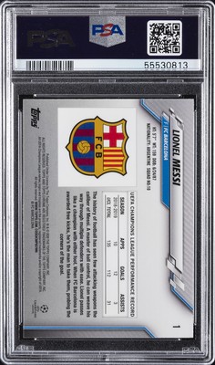 2019 TOPPS CHROME UCL MESSI メッシ PSA10 2019 TOPPS CHROME UCL MESSI メッシ PSA10 2019-20 Topps