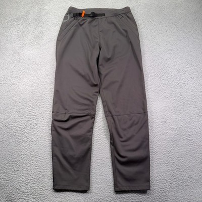 BRP x Sea-Doo Water Ski Riding Pants Mens Large Charcoal Gray Orange Belted