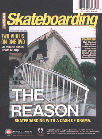 Transworld Skateboarding - Feedback/ The Reason (DVD, 2003)
