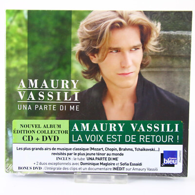 Music Musik Album CD Amaury Vassili   Una Parte di Me Neu