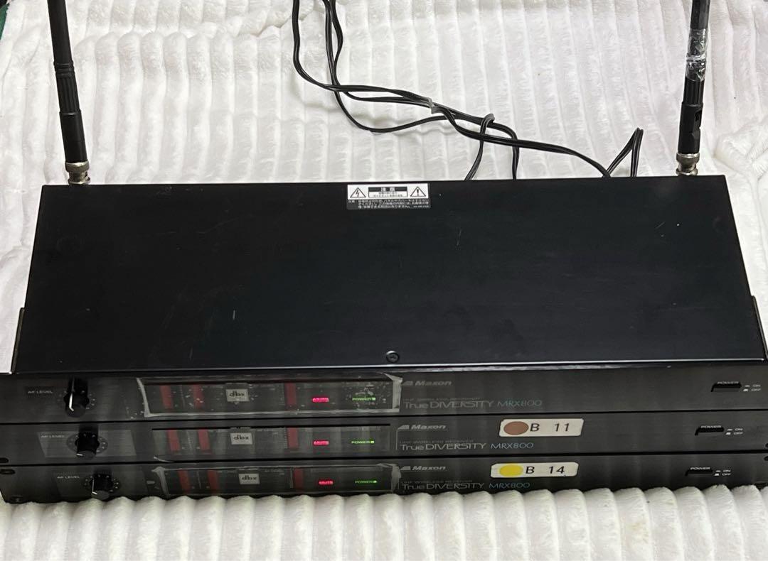 Maxon MRX800 dbx B15 ワイヤレスレシーバー 中古品 Maxon MRX800 dbx B15 ワイヤレスレシーバー 中古品 配信機器