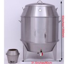Commercial Stainless Steel Roast Duck Oven Kitchen Tools Cooking Thermometers