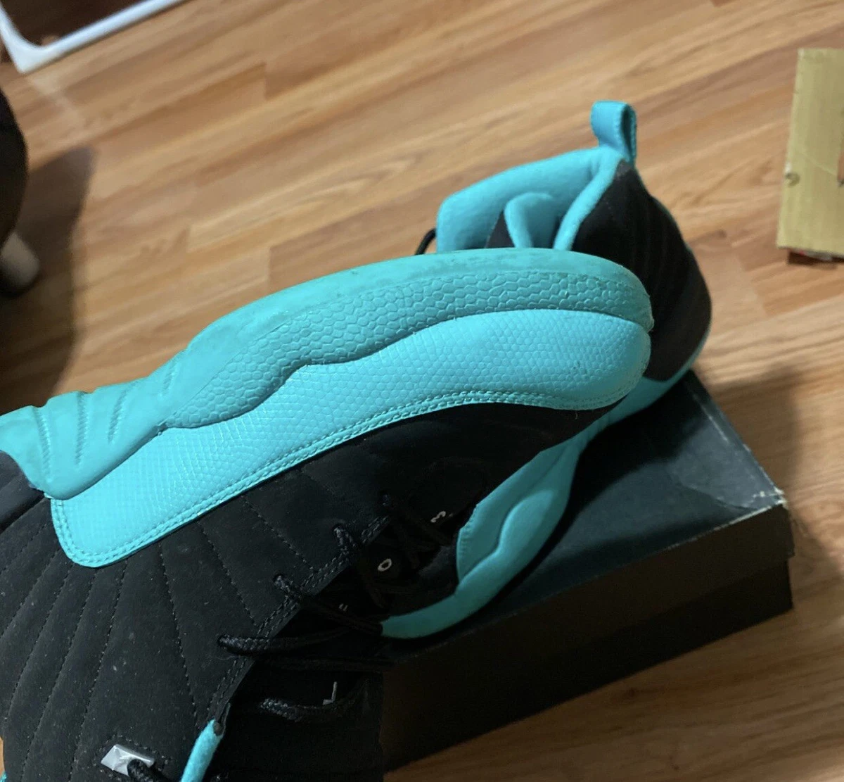 Black and top turquoise 12s