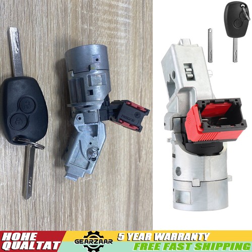 IGNITION LOCK BARREL STARTER SWITCH FOR RENAULT MASTER TRAFIC VAUXHALL