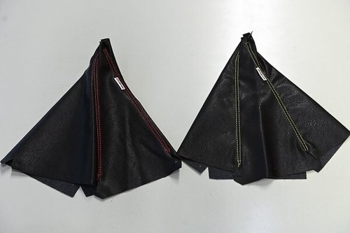 Bota de cambio TOP SECRET - Costuras rojas/doradas para BNR32 BCNR33 BNR34 - Imagen 4 de 9