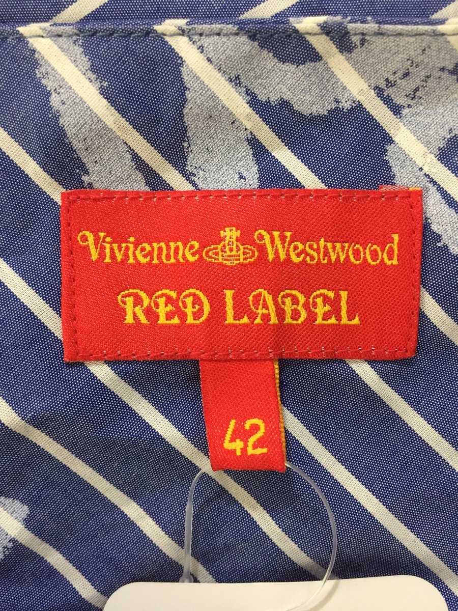 Vtg Vivienne Westwood Red Label Blue Logo Top S 42 | eBay