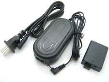 AC Adapter ACK-E5 +DR-E5 DC Coupler For Canon EOS 450D 500D 1000D Rebel XSiT1i 