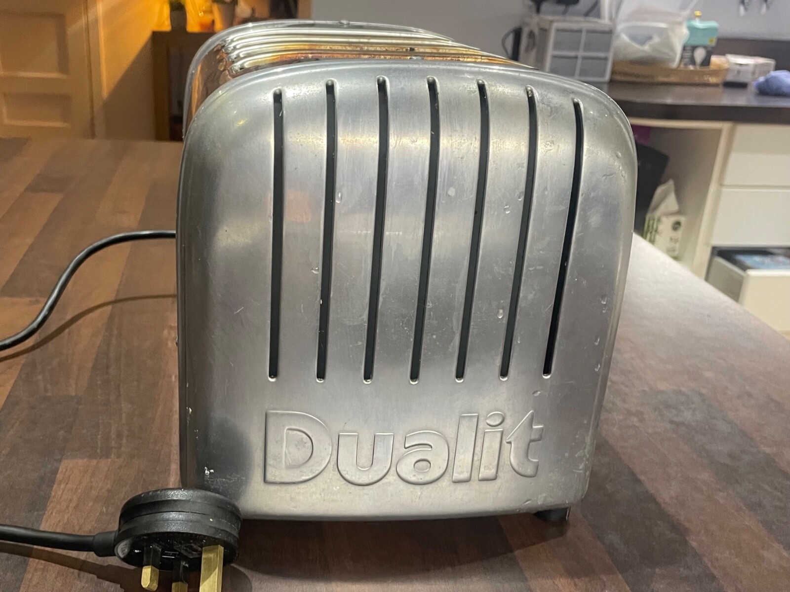 Dualit 40352 2200W Vario 4Slice Toaster Stainless Steel 619743480002