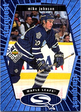 1998-99 Upper Deck Hockey Starquest Blue #SQ27 Mike Johnson Maple Leafs