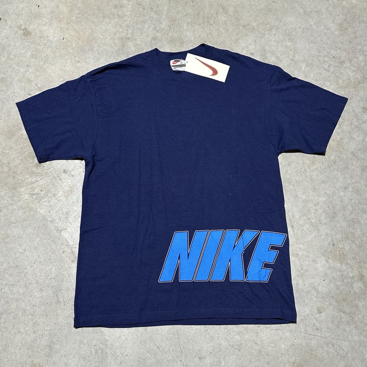 Vintage 90s Nike Tee DeadStock Size Large in Men | eBay
