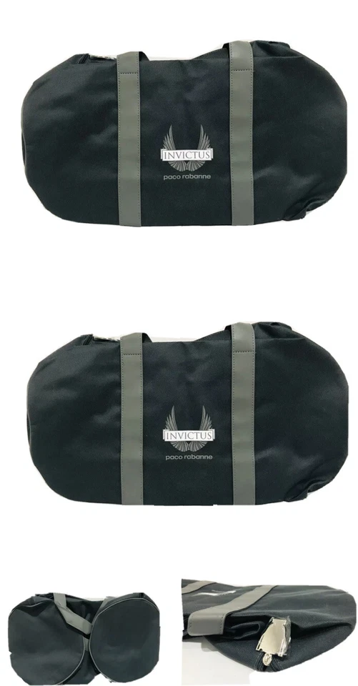 Bolso de Viaje Invictus Paco Rabanne Gris Oscuro ¡Nuevo!! Foto 2 de 4