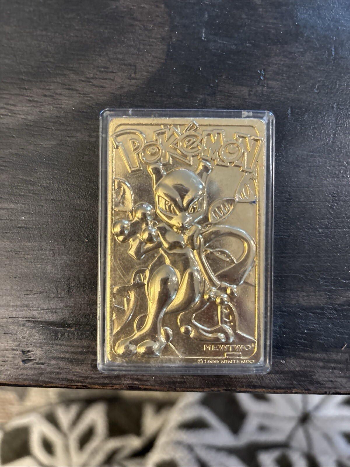 pokémon gold metal cards box