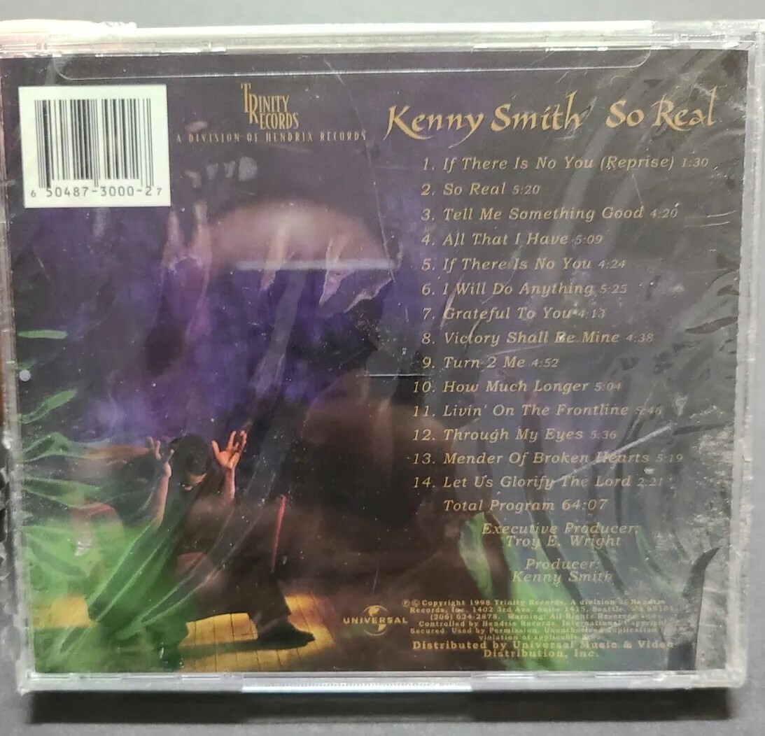 Kenny Smith 「 So Real」CD Kenny Smith – So Real – CD (Album), 1998 [r3462106] | Discogs