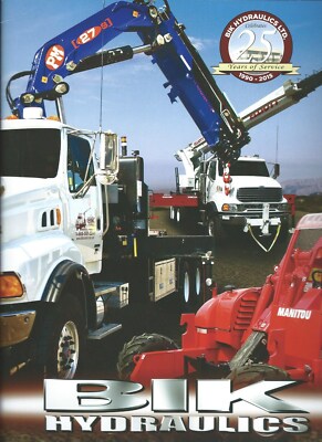 Equipment Brochure - BIK Hydraulics - Truck Crane Boom Services - 2015 (E5533)