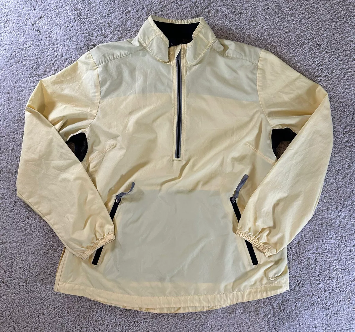 Yellow nike shop windbreaker womens