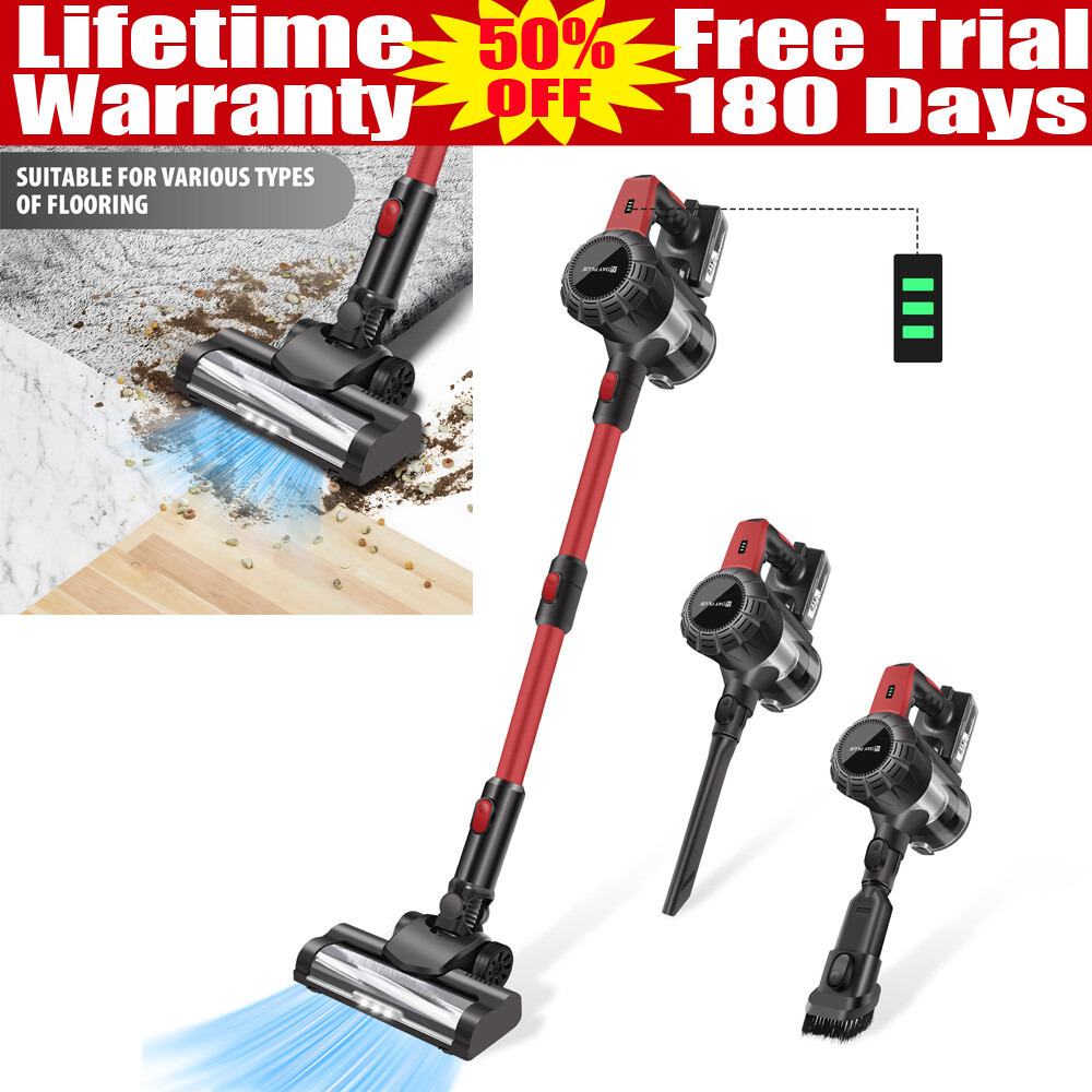 2025 Lightweight Vacuum Cleaner Cordless Bagless Stick Upright Electric Brooms