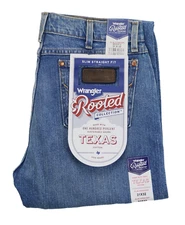 Wrangler Made in USA Jeans Texas Cotton Slim Straight Men's Size W31 L32 12oz