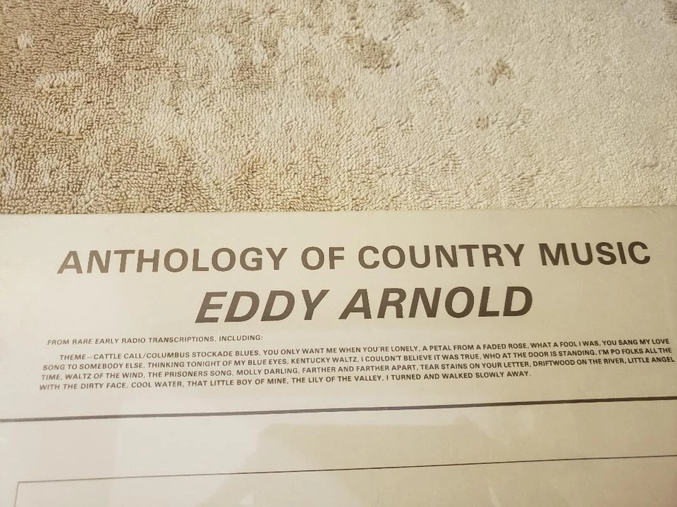 EDDY ARNOLD ~ ANTHOLOGY OF COUNTRY MUSIC ~ ACM-9 ~ LP ~ NEW SEALED - Image 4 of 4