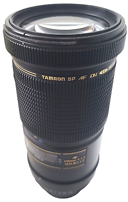 Tamron SP AF 180mm f3.5 Lens Di LD Macro B01 f/Nikon w Hood Tamron SP AF 180mm f3.5 Lens Di LD Macro B01 f/Nikon w Hood