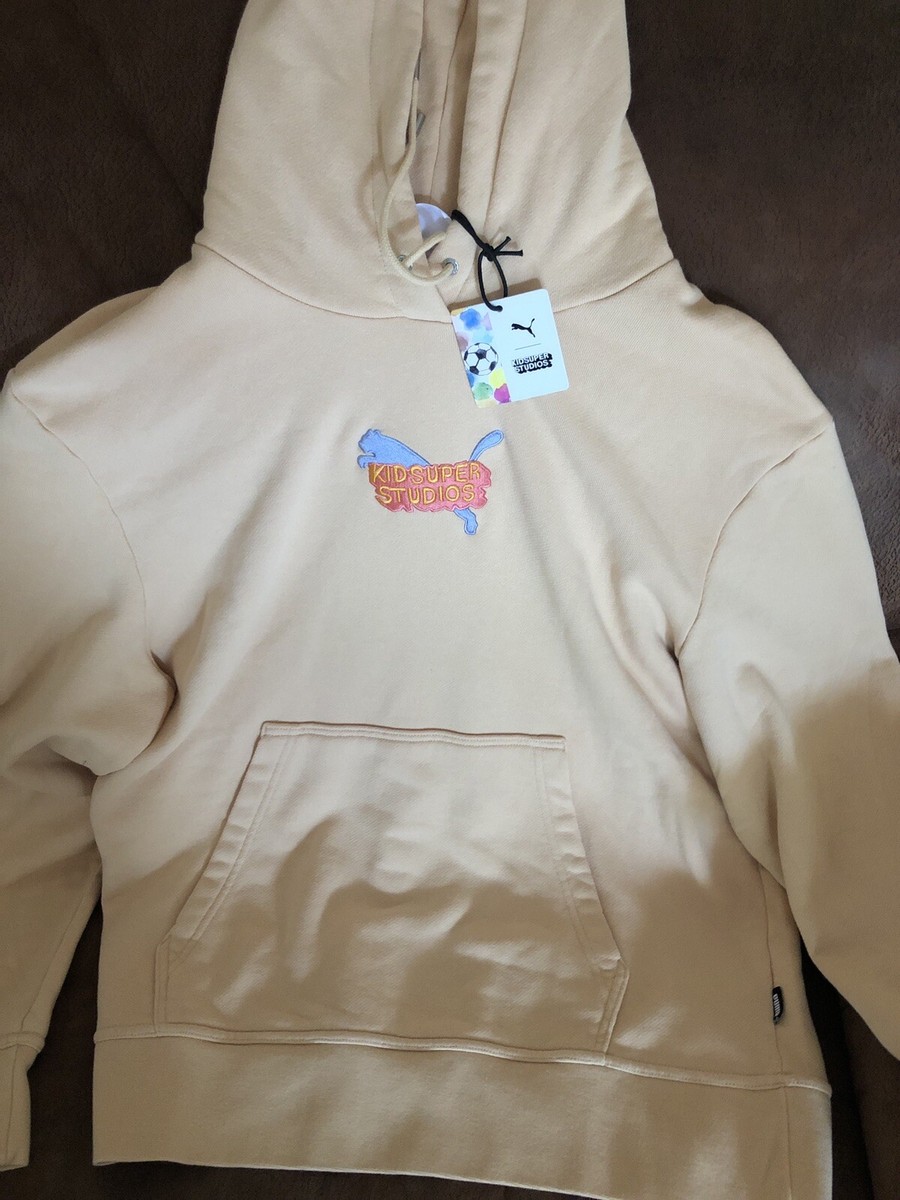 Puma Kidsuper Studio Sweater Hoodie Honey Peach NWT Size M Mens | eBay
