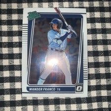 2021 Panini Donruss Optic - Rated Prospects Holo Prizm #RP1 Wander Franco (RC)