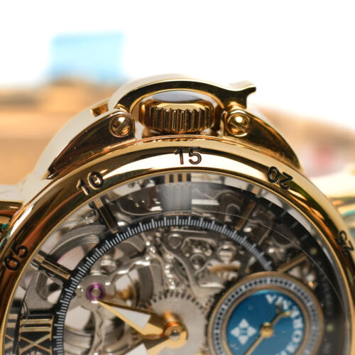 Theorema Casablanca GM-101-8 Automatic Watch – 43mm – Skeleton Dial – New #64618 - Picture 14 of 15
