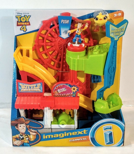 FisherPrice Imaginext Toy Story 4 Carnival Playset Disney Pixar