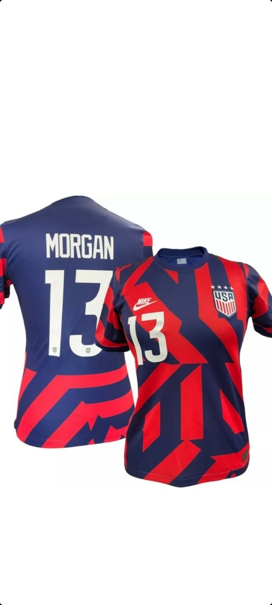 NWT Nike Breathe Away Alex Morgan #13 USA Soccer 2021 Jersey