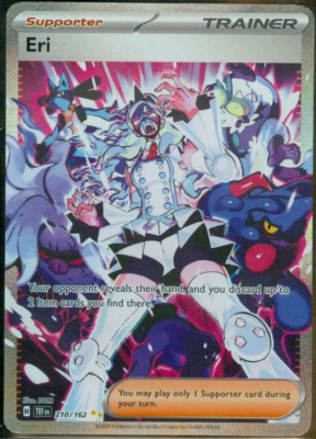 Pokemon - ERI - 210/162 - Illustration Rare - Temporal Forces -NM