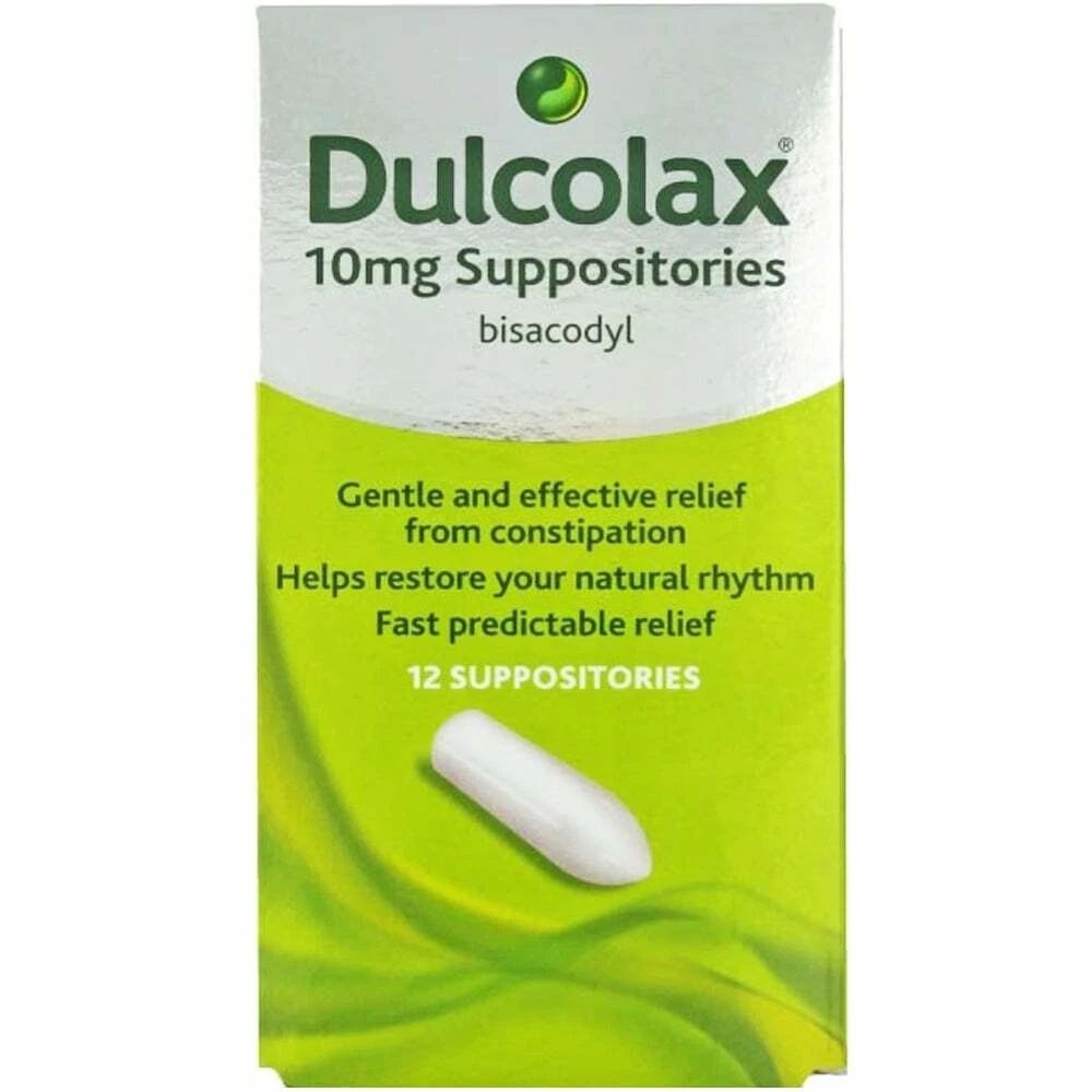 Dulcolax Suppositories Strong Constipation FAST Effective Relief