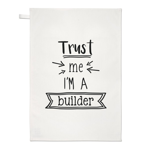 Trust Me I'm A Baumeister Geschirrtuch SpüLlappen - Lustig Best Favorit-image