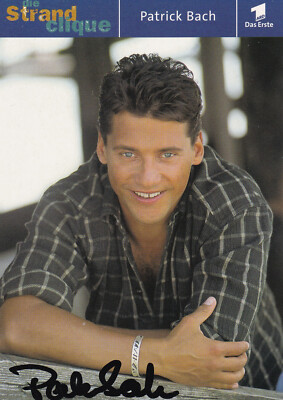 Autograph - Patrick Bach (The Beach Clique)