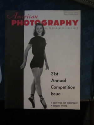 American Photography Magazine September 1951 Annual Competition Issue G
