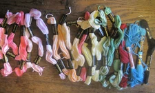 J&P COATS Embroidery Variegated&SOLID Floss 25 Skeins New