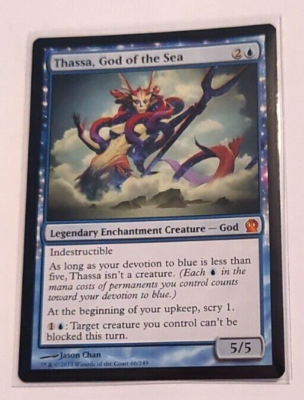 MTG Thassa, God of the Sea from Theros 66/249 Magic the Gathering Mythic  Rare NM | eBay
