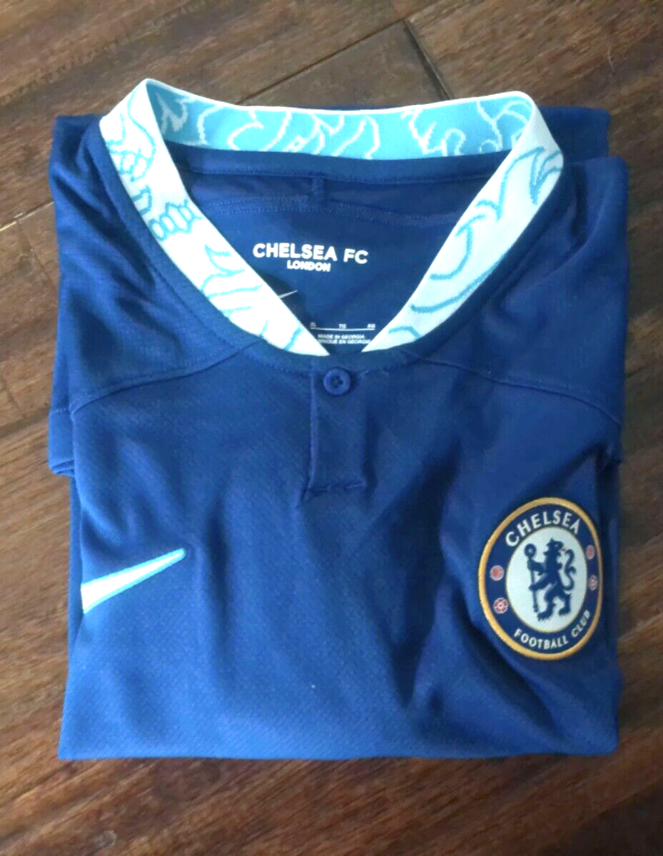 CHELSEA FOOTBALL CLUB NIKE DRI-FIT JERSEY SIZE XL | eBay
