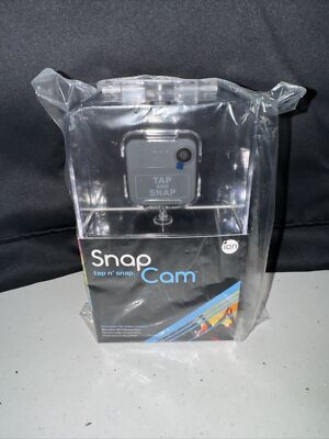 iON Tap N' Snap Cam Wearable HD Video Camera 1045 Black Brand Sealed 2hr Record