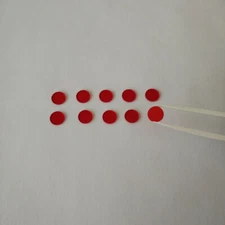 Various sizes 650nm Longpass Filter Dark Red Optical Glass HB650
