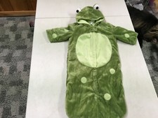 GYMBOREE CUTE PLUSH FROGGY BUNTING STYLE HALLOWEEN COSTUME 6 12 MS