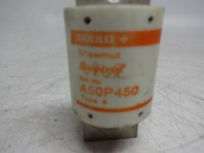 Fusible Semiconductor Gould Shawmut A50P80 80A 500V - Type 4 Form 101 - Neuf