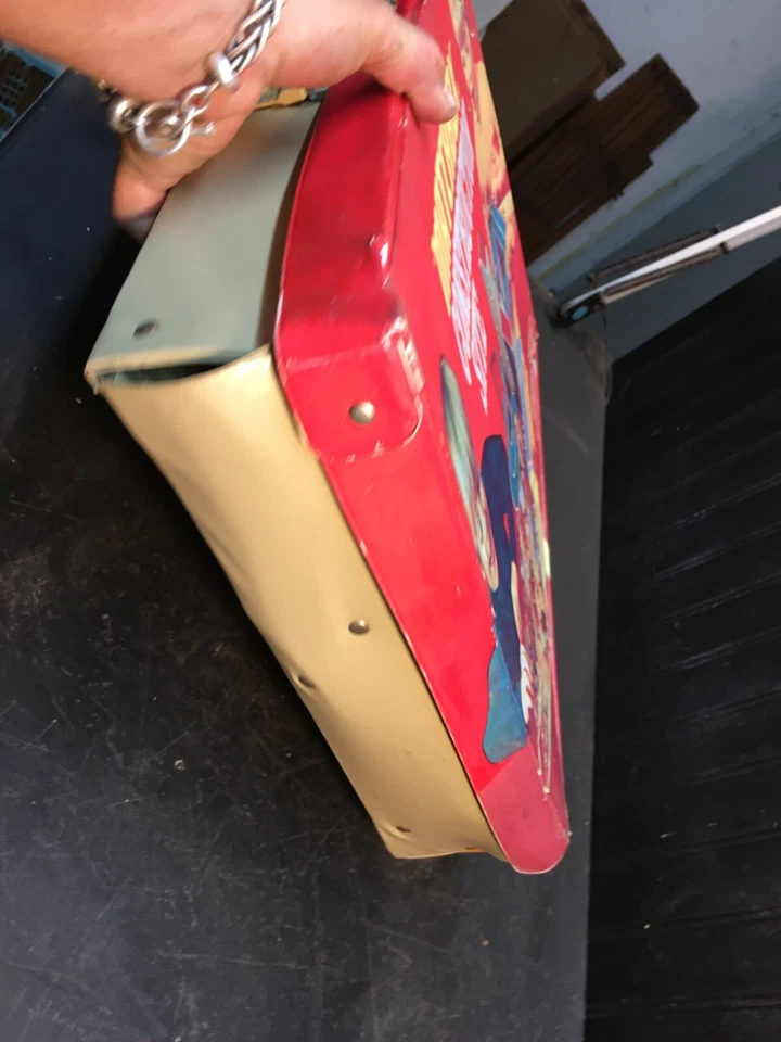 Vintage Matchbox Construction Site Playset Vinyl 1973 Carry Case Free Shipping - Image 4 of 4