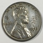 1943-D Lincoln Wheat "Steel" Cent Penny - Extremely Fine (XF) KM#132a - 5989-AH — photo 1