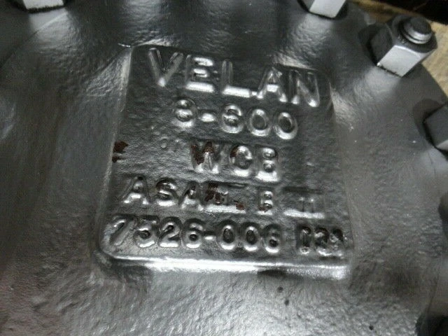 Velan WCB 6" Swing Check Valve Class 600 - Image 3 of 4